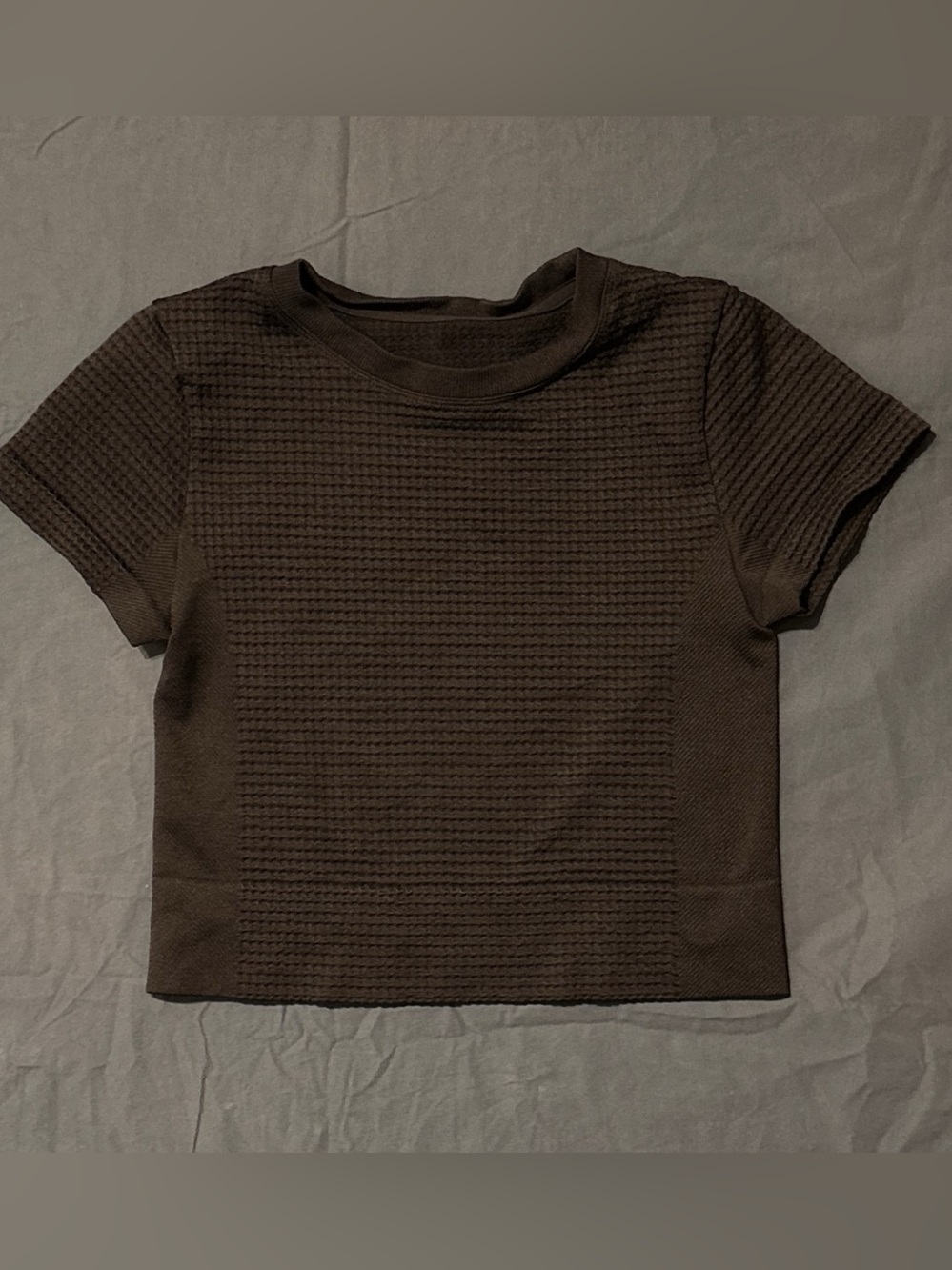 all in motion:Textured Compression Crop Top